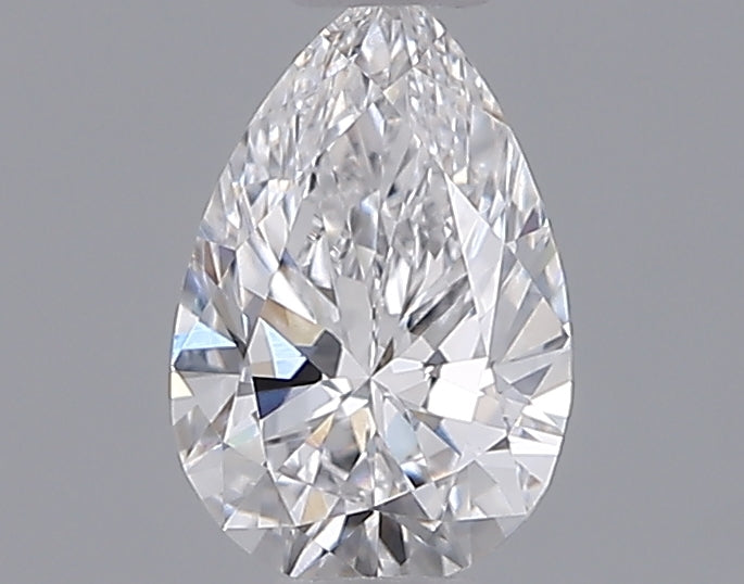 0.52 Carat Pear Shaped, Ideal Cut, D Color, VVS1 Clarity, IGI Certified Lab Grown Diamond
