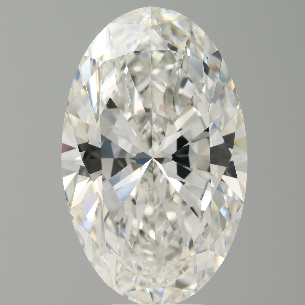 10.05 Carat Oval Shaped, Ideal Cut, F Color, VVS2 Clarity, IGI Certified Lab Grown Diamond