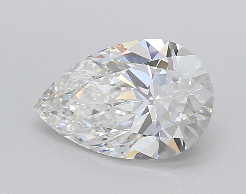 1.52 Carat Pear Shaped, Ideal Cut, E Color, VVS1 Clarity, IGI Certified Lab Grown Diamond