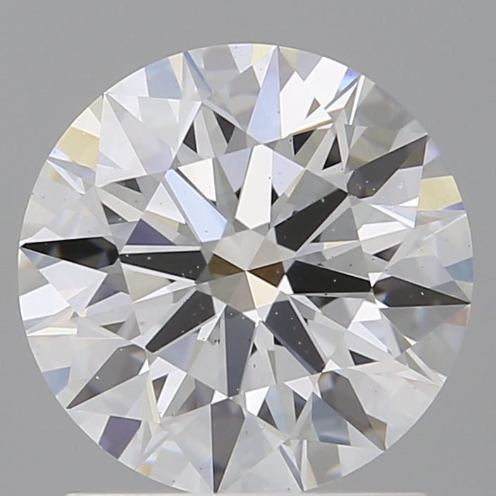 1.59 Carat Round Shaped, Ideal Cut, D Color, VS1 Clarity, IGI Certified Lab Grown Diamond