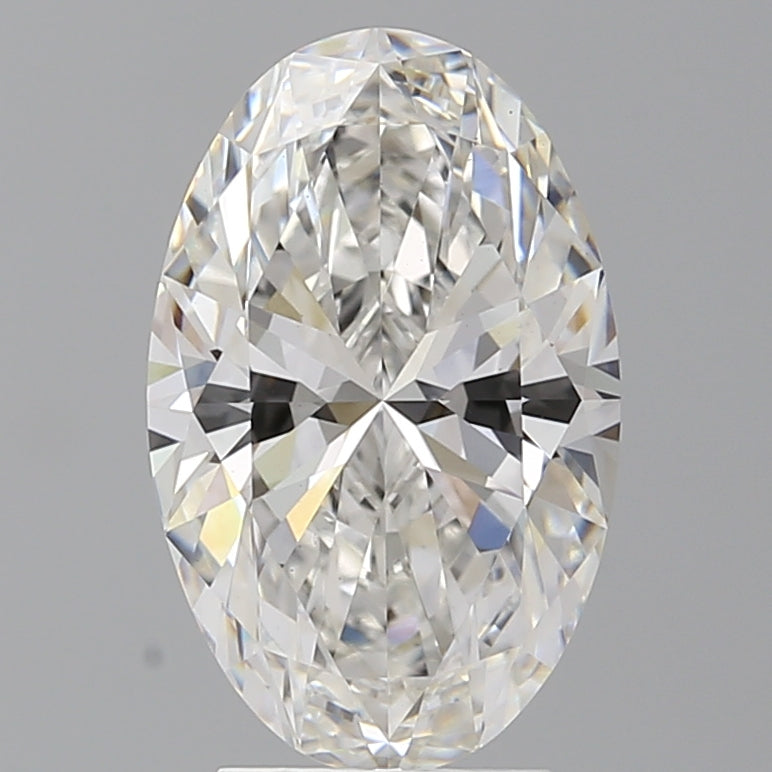 3.56 Carat Oval Shaped, Ideal Cut, E Color, VS1 Clarity, IGI Certified Lab Grown Diamond