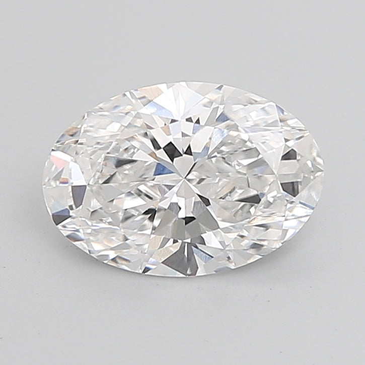 3.52 Carat Oval Shaped, Ideal Cut, D Color, VVS2 Clarity, IGI Certified Lab Grown Diamond