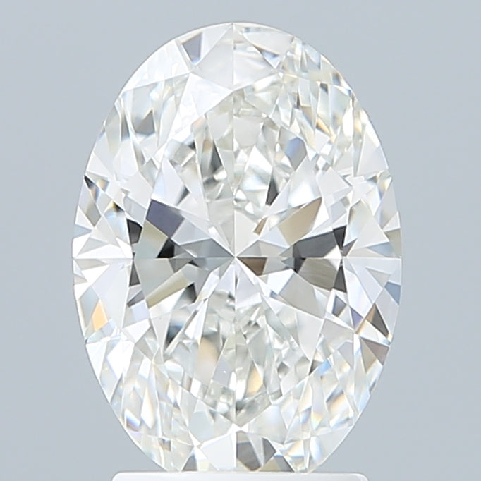 2.52 Carat Oval Shaped, Ideal Cut, F Color, VVS2 Clarity, IGI Certified Lab Grown Diamond
