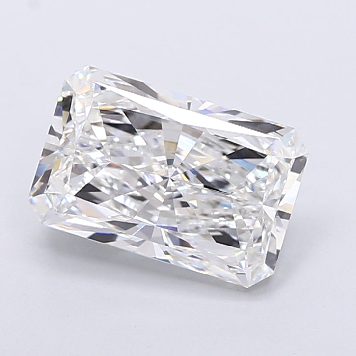 4.03 Carat Radiant Shaped, Very Good Cut, E Color, VS1 Clarity, IGI Certified Lab Grown Diamond
