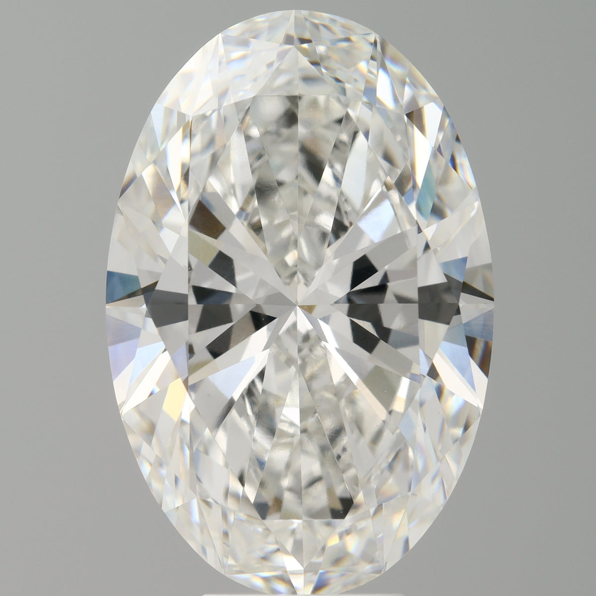 8.02 Carat Oval Shaped, Ideal Cut, F Color, VVS2 Clarity, IGI Certified Lab Grown Diamond