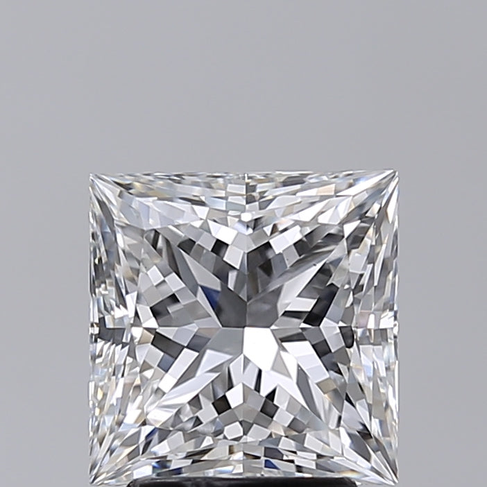 3.02 Carat Princess Shaped, Excellent Cut, E Color, VS1 Clarity, IGI Certified Lab Grown Diamond