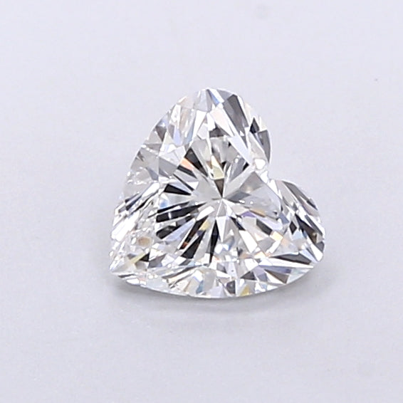 1.00 Carat Heart Shaped, Very Good Cut, D Color, VS1 Clarity, IGI Certified Lab Grown Diamond