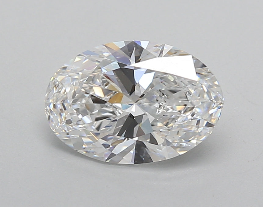 1.51 Carat Oval Shaped, Excellent Cut, D Color, VVS2 Clarity, IGI Certified Lab Grown Diamond