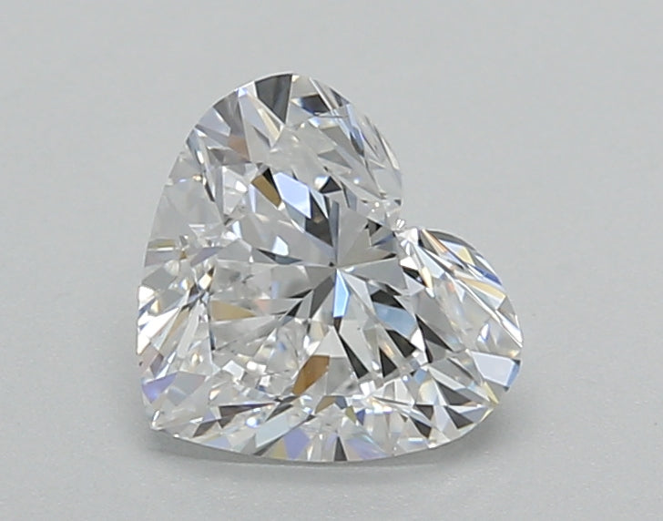 1.02 Carat Heart Shaped, Very Good Cut, D Color, VS2 Clarity, IGI Certified Lab Grown Diamond