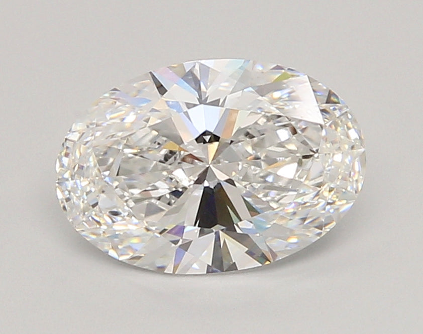 2.06 Carat Oval Shaped, Ideal Cut, E Color, VVS2 Clarity, IGI Certified Lab Grown Diamond