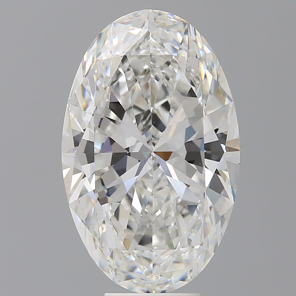 8.58 Carat Oval Shaped, Ideal Cut, E Color, VVS2 Clarity, IGI Certified Lab Grown Diamond
