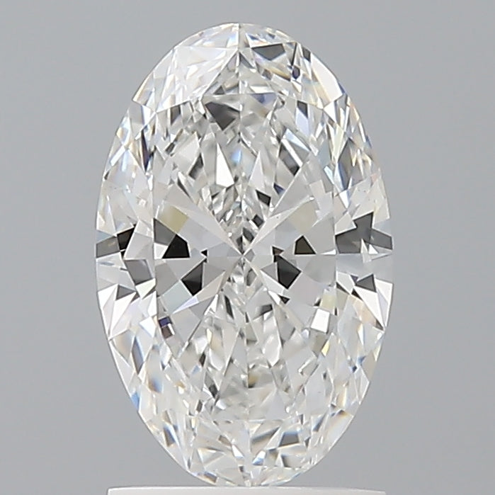 1.52 Carat Oval Shaped, Ideal Cut, D Color, VVS2 Clarity, IGI Certified Lab Grown Diamond