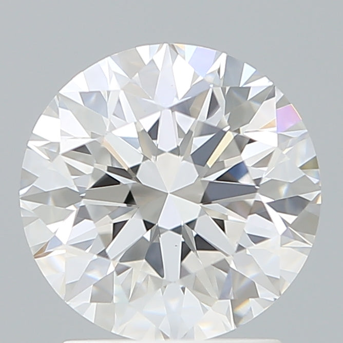 2.10 Carat Round Shaped, Excellent Cut, D Color, VVS2 Clarity, IGI Certified Lab Grown Diamond