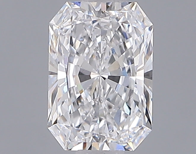 1.04 Carat Radiant Shaped, Ideal Cut, D Color, VVS1 Clarity, IGI Certified Lab Grown Diamond