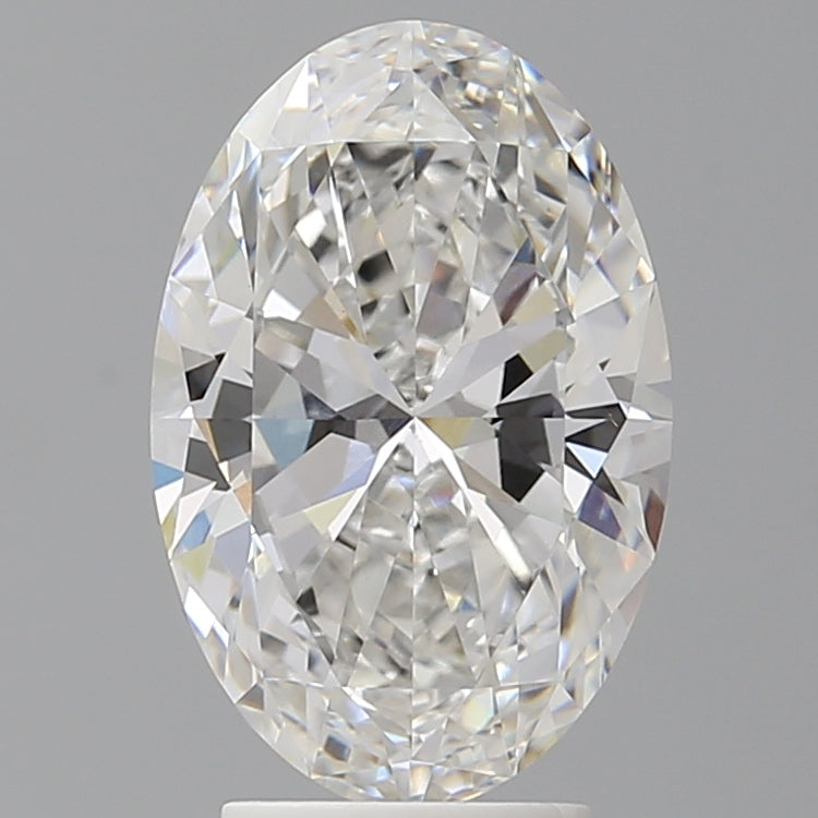 3.57 Carat Oval Shaped, Ideal Cut, E Color, VVS2 Clarity, IGI Certified Lab Grown Diamond