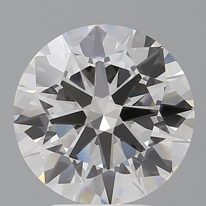 4.01 Carat Round Shaped, Ideal Cut, E Color, VVS2 Clarity, IGI Certified Lab Grown Diamond