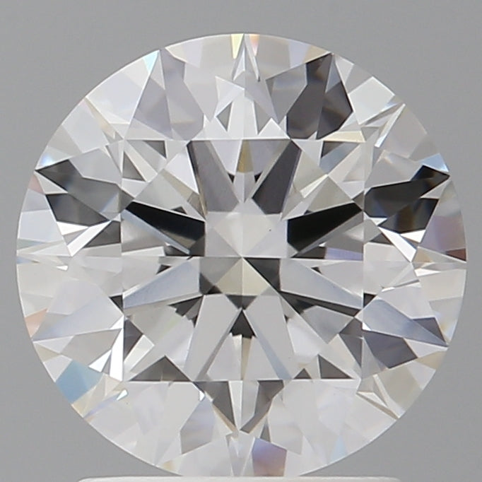 2.00 Carat Round Shaped, Excellent Cut, F Color, VS1 Clarity, IGI Certified Lab Grown Diamond