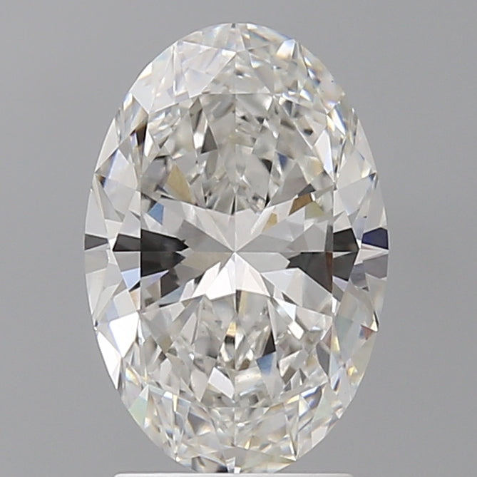 2.51 Carat Oval Shaped, Excellent Cut, F Color, VVS2 Clarity, IGI Certified Lab Grown Diamond