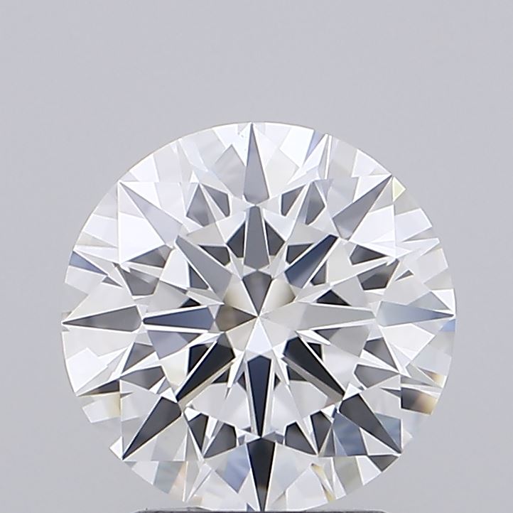 1.50 Carat Round Shaped, Ideal Cut, D Color, VS1 Clarity, IGI Certified Lab Grown Diamond