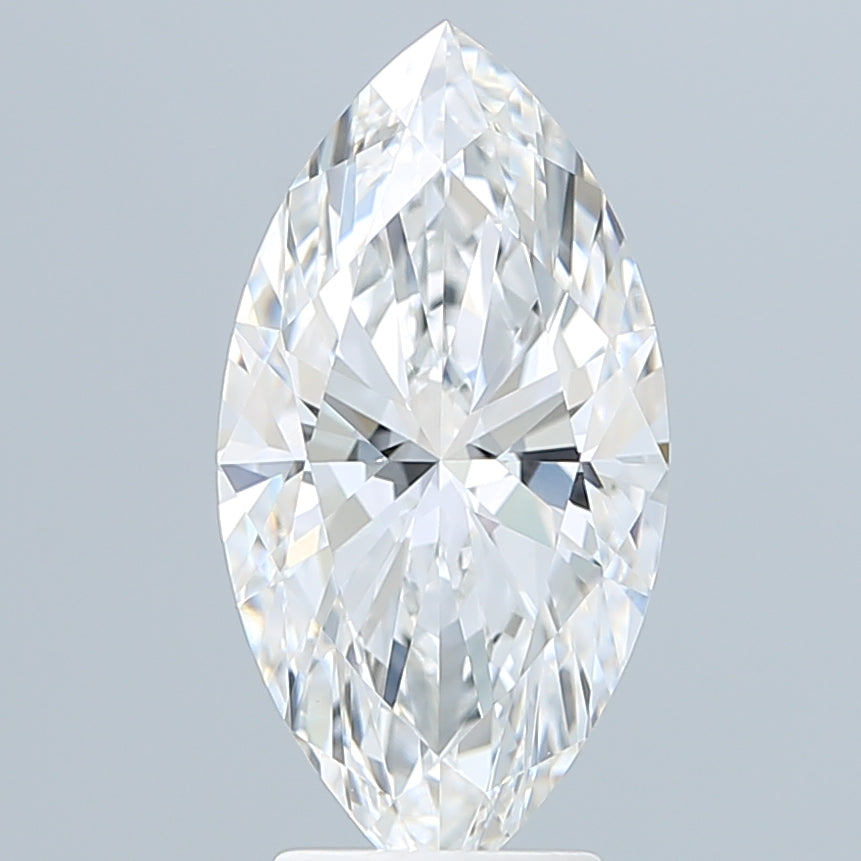 3.60 Carat Marquise Shaped, Ideal Cut, E Color, VVS2 Clarity, IGI Certified Lab Grown Diamond