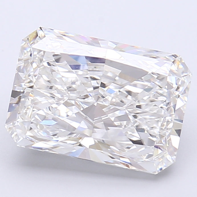 3.90 Carat Radiant Shaped, Very Good Cut, E Color, VS1 Clarity, IGI Certified Lab Grown Diamond