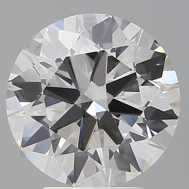 4.02 Carat Round Shaped, Ideal Cut, E Color, VVS2 Clarity, IGI Certified Lab Grown Diamond