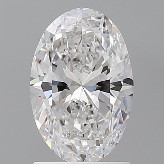 1.55 Carat Oval Shaped, Ideal Cut, D Color, VS1 Clarity, IGI Certified Lab Grown Diamond