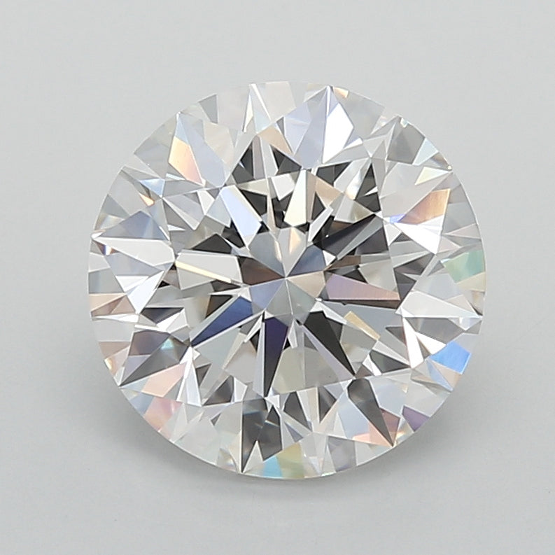 2.53 Carat Round Shaped, Ideal Cut, G Color, VVS2 Clarity, IGI Certified Lab Grown Diamond