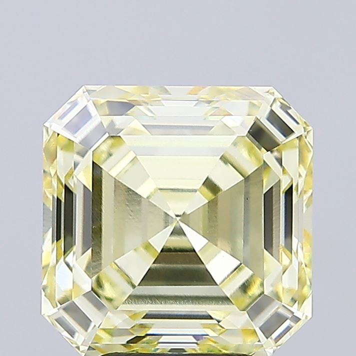 5.52 Carat Asscher Shaped, Ideal Cut, VVS2 Clarity, IGI Certified Lab Grown Diamond