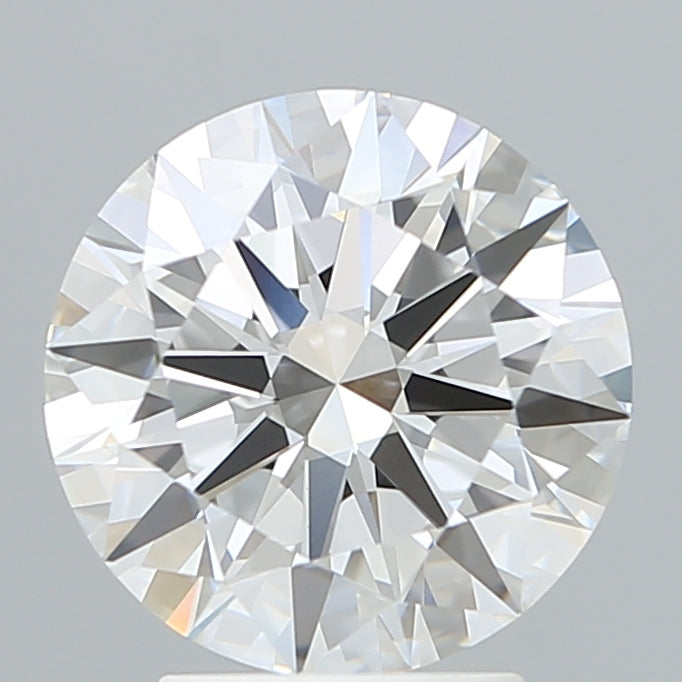 3.34 Carat Round Shaped, Ideal Cut, D Color, VVS2 Clarity, IGI Certified Lab Grown Diamond