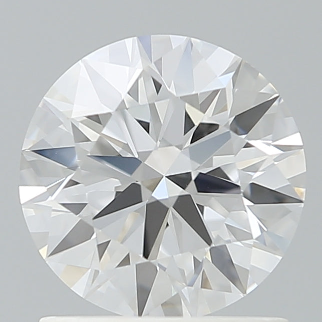 1.21 Carat Round Shaped, Ideal Cut, D Color, VVS2 Clarity, IGI Certified Lab Grown Diamond