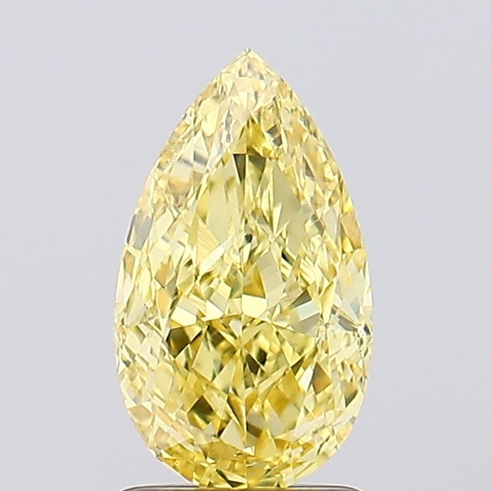 1.71 Carat Pear Shaped, Excellent Cut, VS2 Clarity, IGI Certified Lab Grown Diamond