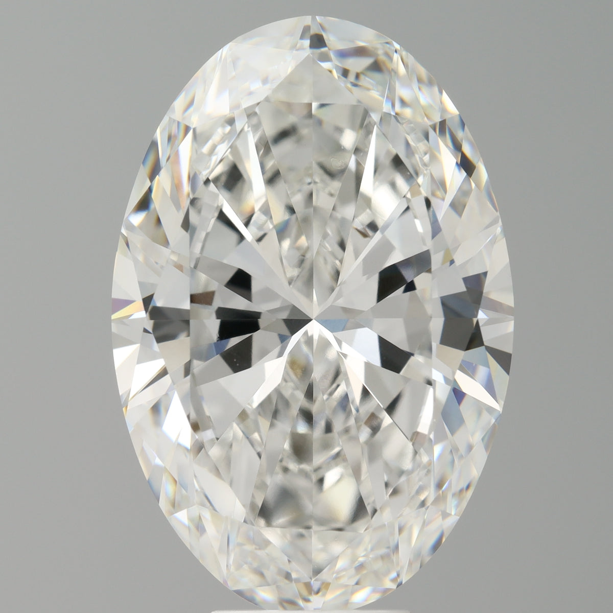 9.08 Carat Oval Shaped, Excellent Cut, E Color, VVS2 Clarity, IGI Certified Lab Grown Diamond