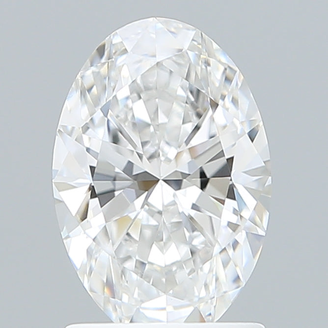 1.52 Carat Oval Shaped, Ideal Cut, D Color, VVS1 Clarity, IGI Certified Lab Grown Diamond