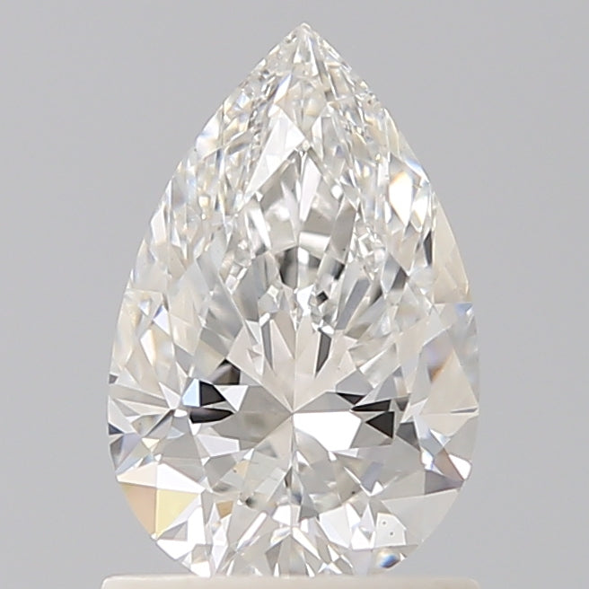 1.14 Carat Pear Shaped, Ideal Cut, E Color, VS2 Clarity, IGI Certified Lab Grown Diamond