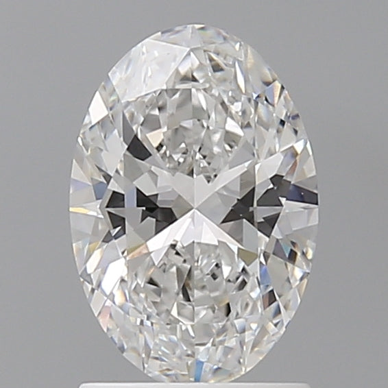 1.50 Carat Oval Shaped, Excellent Cut, E Color, VVS2 Clarity, IGI Certified Lab Grown Diamond