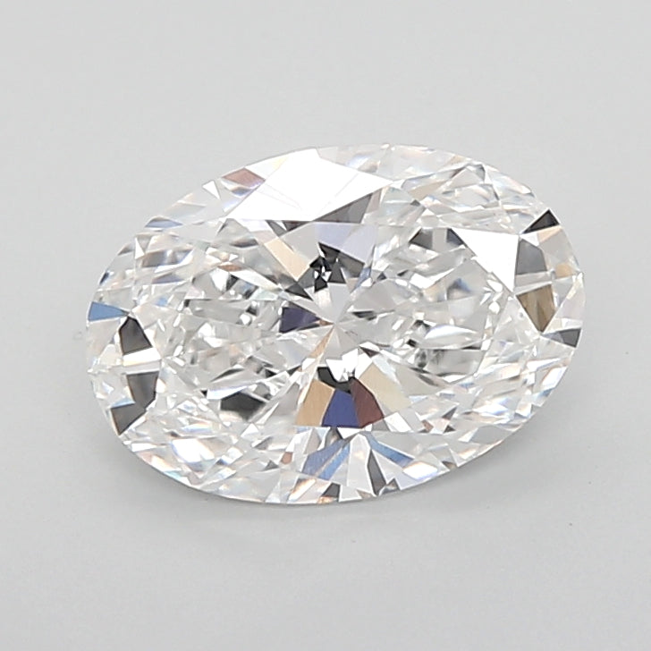 2.51 Carat Oval Shaped, Ideal Cut, D Color, VVS2 Clarity, IGI Certified Lab Grown Diamond