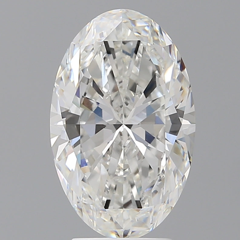 4.02 Carat Oval Shaped, Ideal Cut, E Color, VVS2 Clarity, IGI Certified Lab Grown Diamond