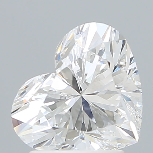 2.10 Carat Heart Shaped, Ideal Cut, D Color, VVS2 Clarity, IGI Certified Lab Grown Diamond