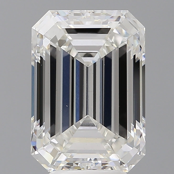 5.60 Carat Emerald Shaped, Ideal Cut, E Color, VS1 Clarity, IGI Certified Lab Grown Diamond