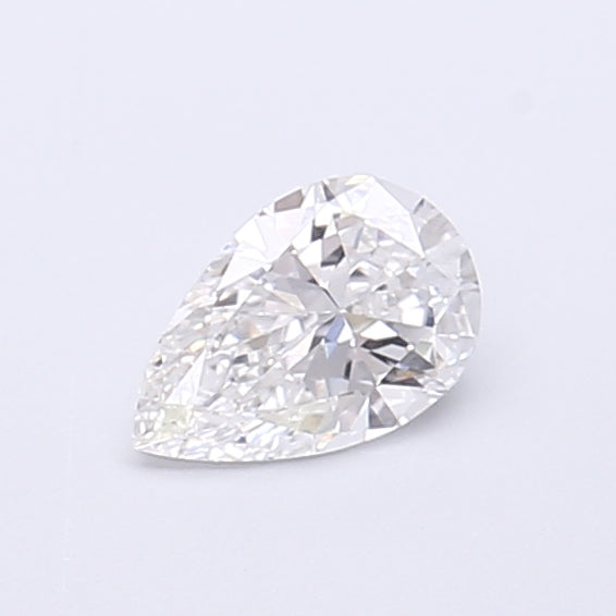 0.40 Carat Pear Shaped, Very Good Cut, E Color, VVS2 Clarity, IGI Certified Lab Grown Diamond