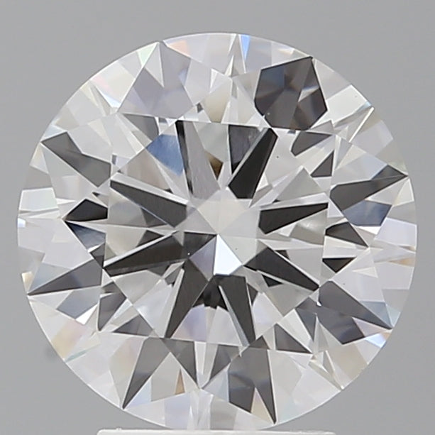 3.59 Carat Round Shaped, Ideal Cut, F Color, VVS2 Clarity, IGI Certified Lab Grown Diamond
