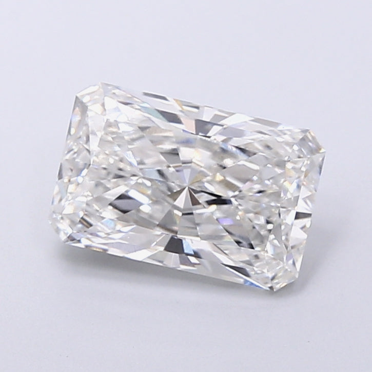 3.08 Carat Radiant Shaped, Very Good Cut, F Color, VS1 Clarity, IGI Certified Lab Grown Diamond