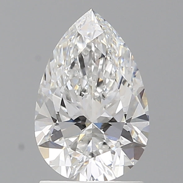 1.54 Carat Pear Shaped, Ideal Cut, D Color, VVS2 Clarity, IGI Certified Lab Grown Diamond