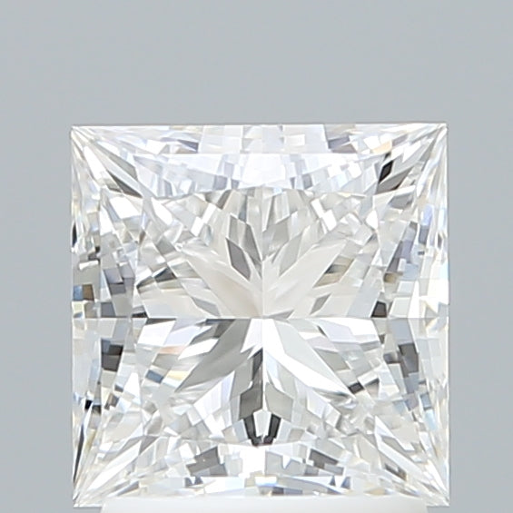 2.03 Carat Princess Shaped, Ideal Cut, E Color, VVS2 Clarity, IGI Certified Lab Grown Diamond