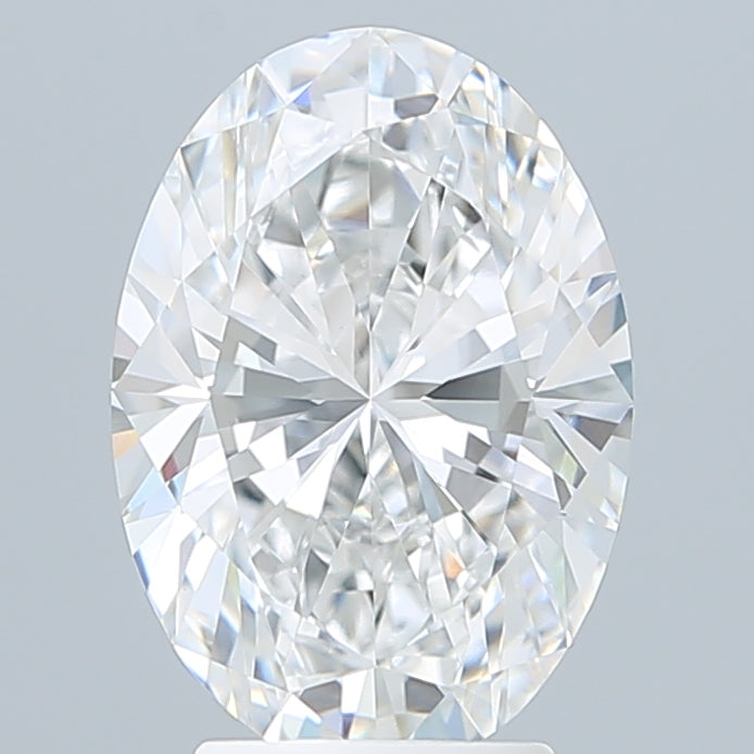 3.60 Carat Oval Shaped, Excellent Cut, D Color, VVS2 Clarity, IGI Certified Lab Grown Diamond