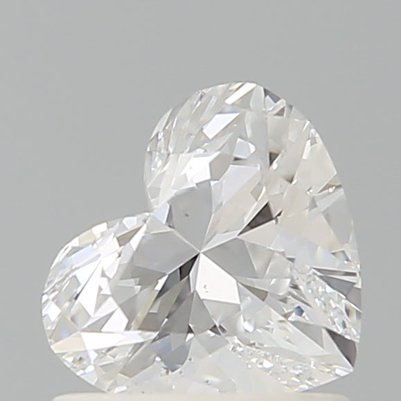 1.01 Carat Heart Shaped, Ideal Cut, D Color, VS2 Clarity, IGI Certified Lab Grown Diamond
