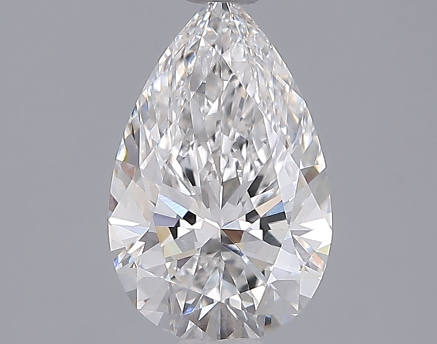 1.56 Carat Pear Shaped, Ideal Cut, E Color, VVS2 Clarity, IGI Certified Lab Grown Diamond