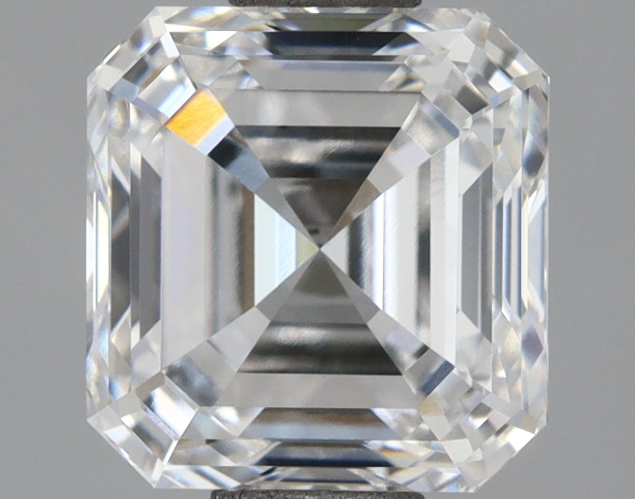 1.94 Carat Asscher Shaped, Ideal Cut, D Color, VVS1 Clarity, IGI Certified Lab Grown Diamond