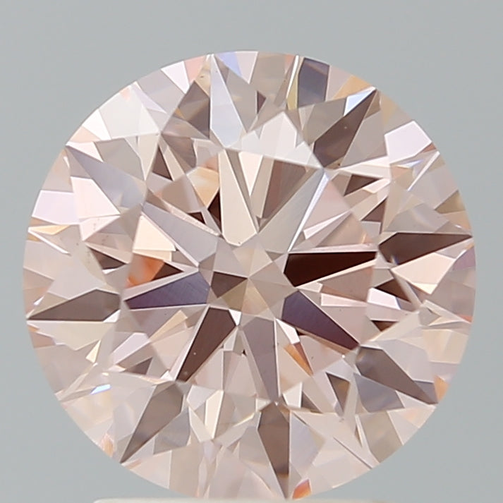 2.70 Carat Round Shaped, Ideal Cut, VS1 Clarity, IGI Certified Lab Grown Diamond